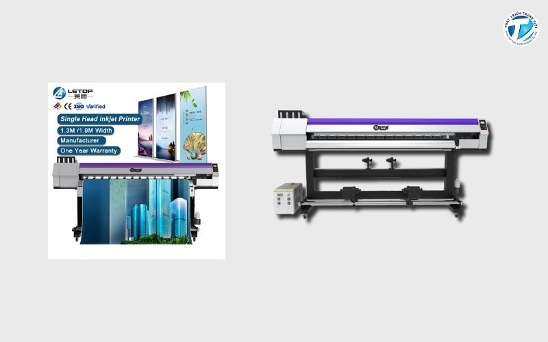 Máy in tranh dán tường 3D Letop 